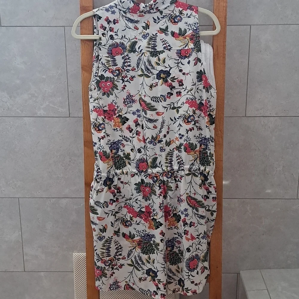 Tory Burch NWTs Gabriella Floral Romper 100% Silk